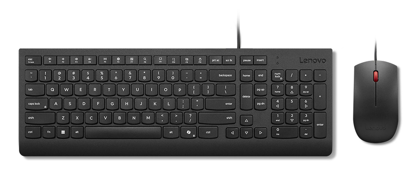 Lenovo Essential Wired Combo - und - Maus - Set - 1.600 dpi - Tastatur