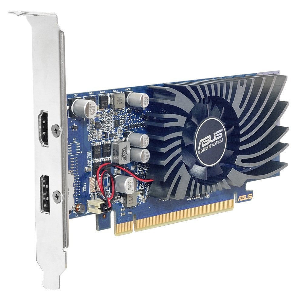 ASUS GT1030 - 2G - BRK - GeForce GT 1030 - 2 GB - GDDR5 - 64 Bit - 7680 x 4320 Pixel - PCI Express 3.0 - Grafikkarte