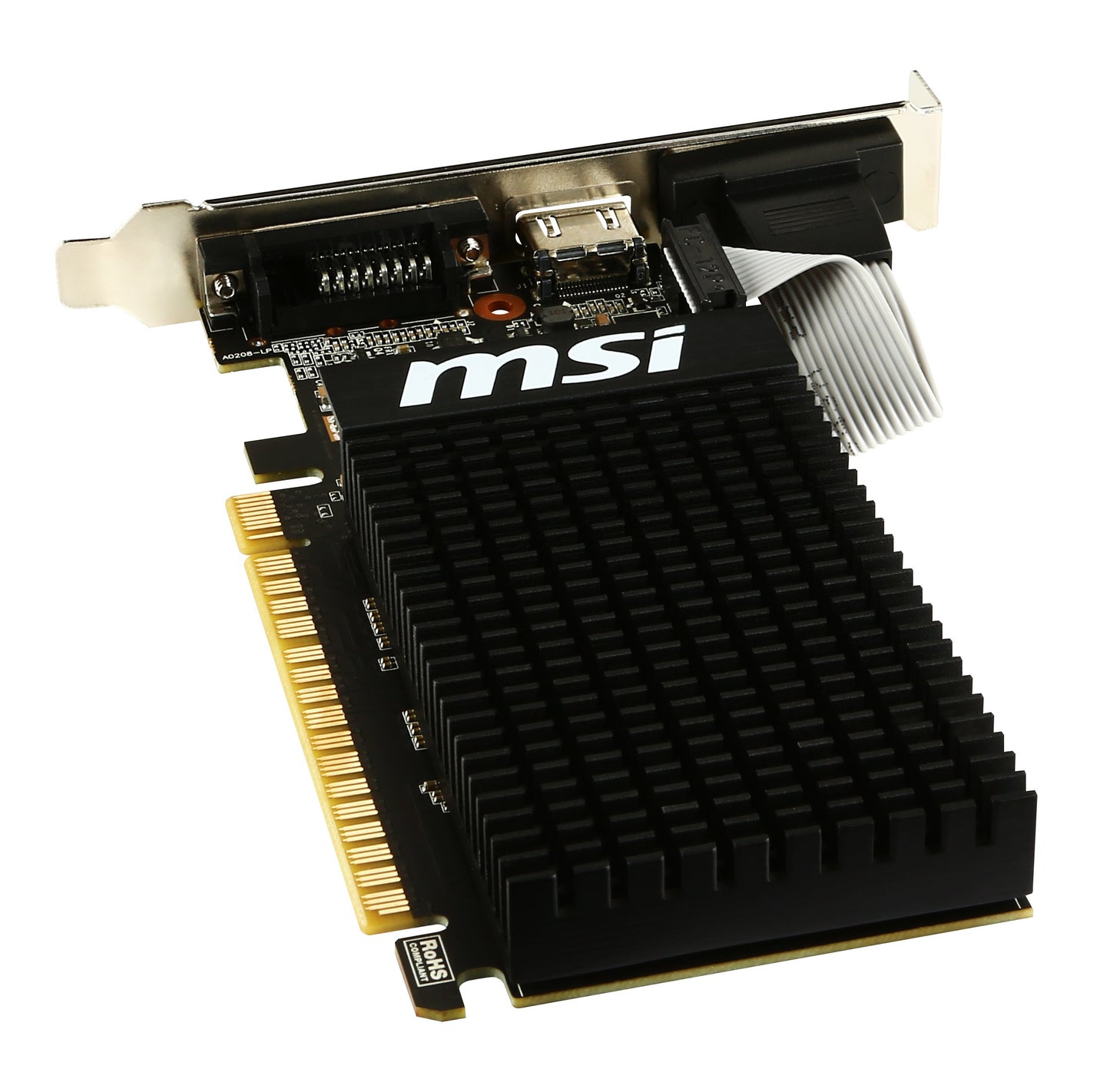 MSI GT 710 2GD3H LP - VGA - PCI - E x16 - Grafikkarte