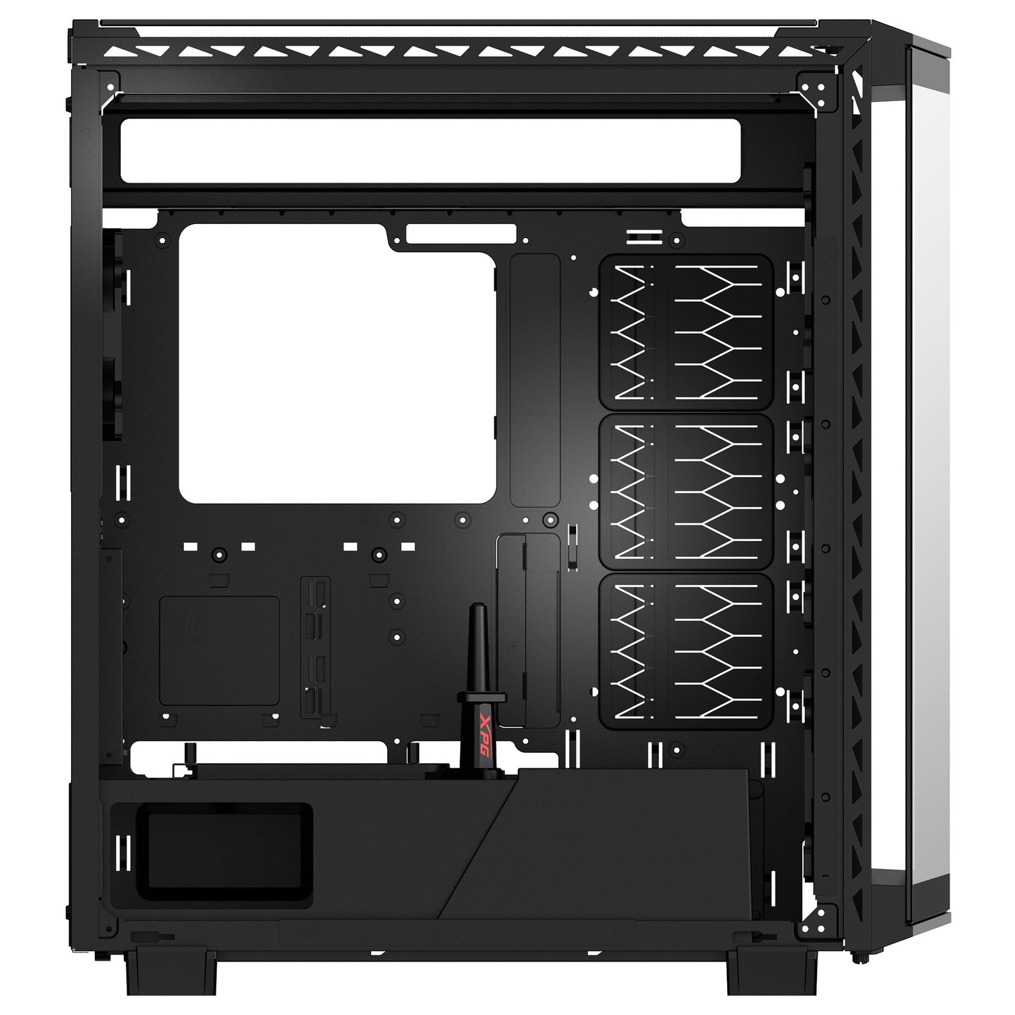 XPG Geh Battlecruiser II E - ATX Midi Tower schwarz retail - ATX - Gehäuse