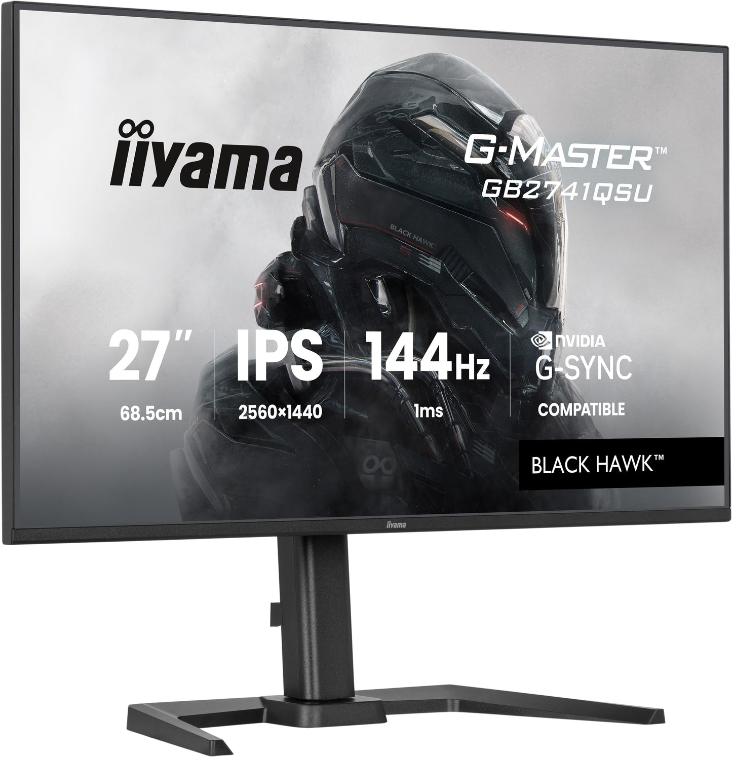 Iiyama G - Master Black Hawk GB2741QSU - B1 27" - 68,6 cm - Monitor