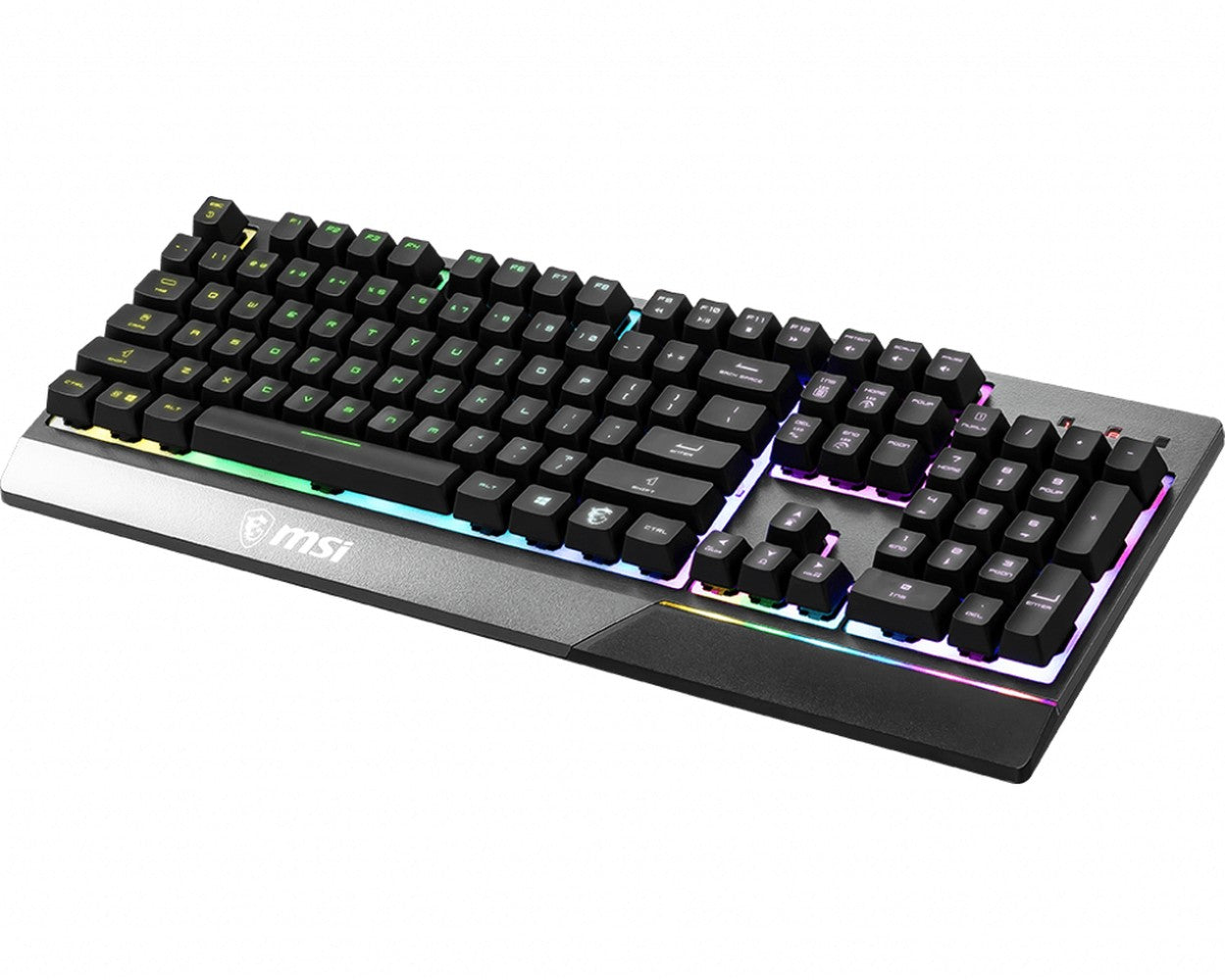 MSI Vigor GK30 - Kabelgebunden - USB - Mechanischer Switch - QWERTZ - RGB - LED - Schwarz - Tastatur