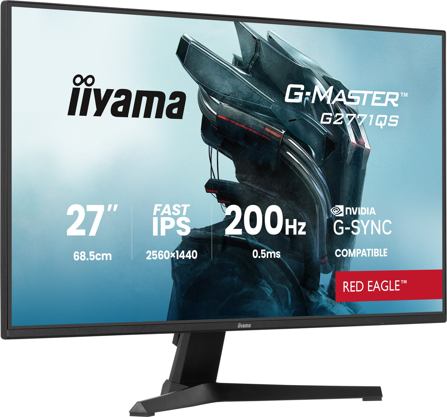 Iiyama G - Master Red Eagle G2771QS - B1 27" - 68,6 cm - Monitor