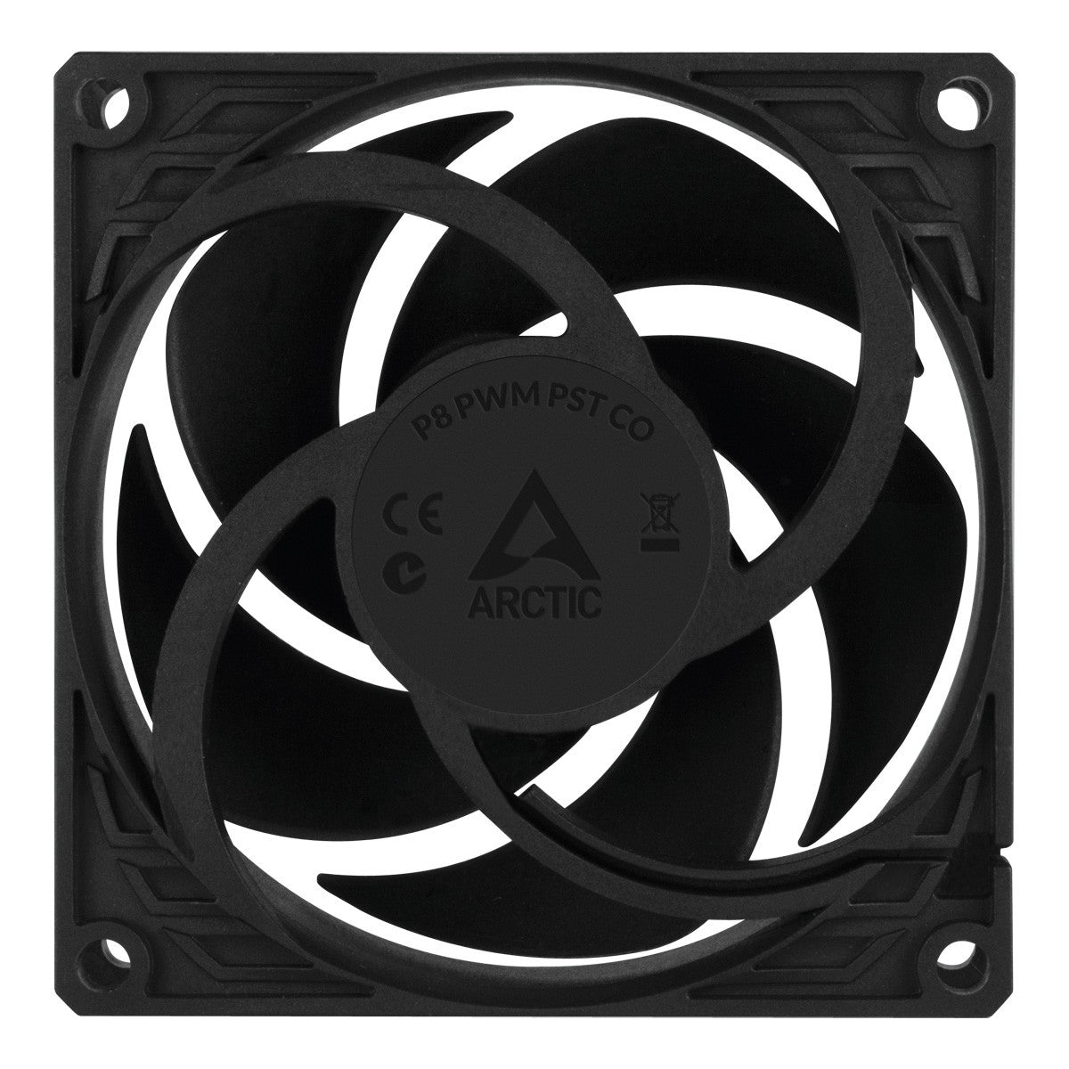 Arctic P8 PWM PST CO - Ventilator - 8 cm - 3000 RPM - 0,3 Sone - 23,4 cfm - 40,3 m³/h - Kühler