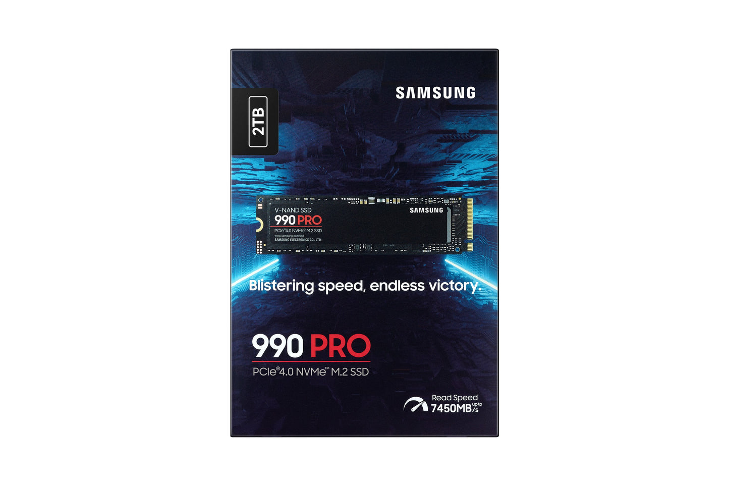 Samsung 990 PRO - 2 TB - M.2 - 7450 MB/s - SSD