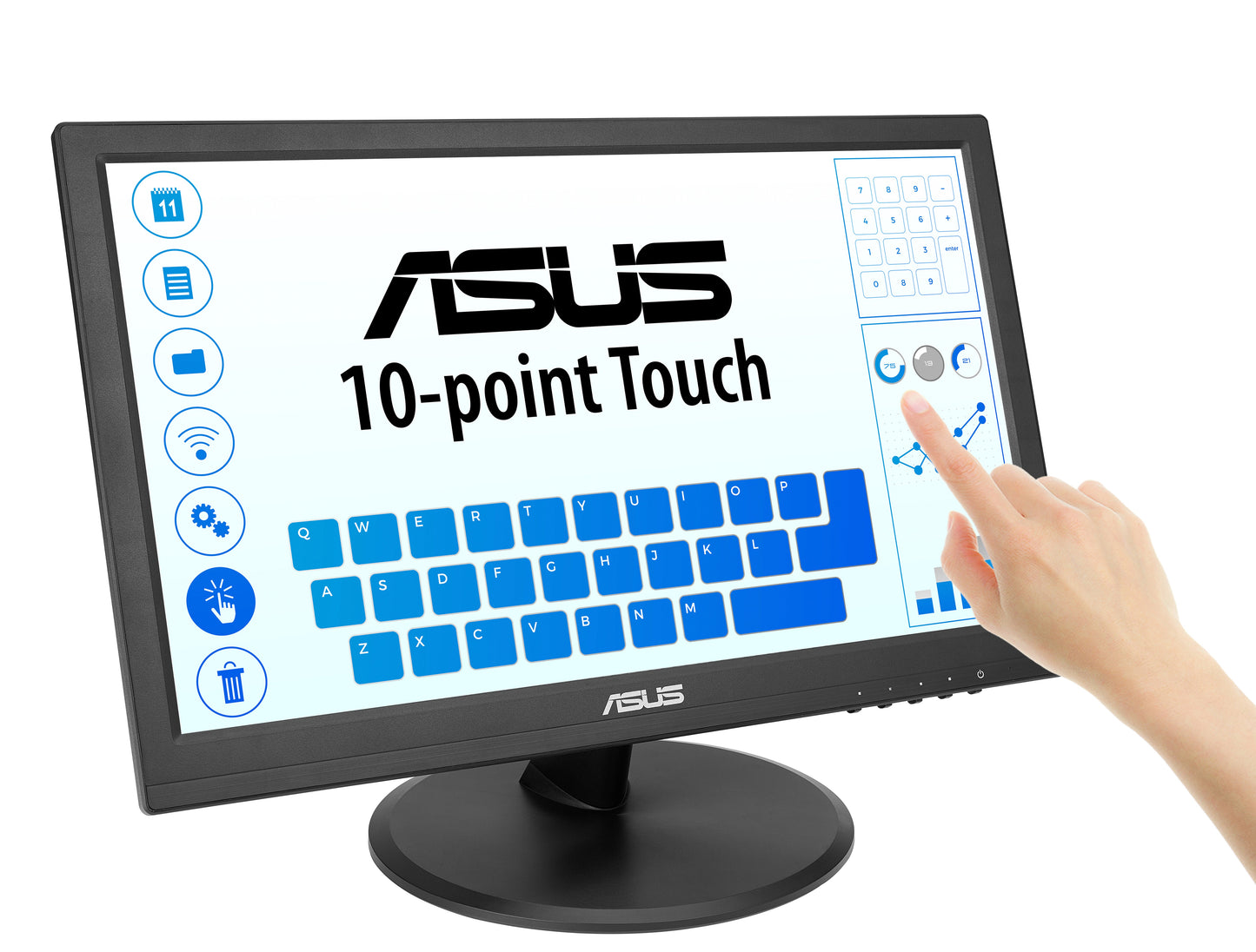 ASUS Vt169He Touch Monitor 16" - 40,6 cm - Monitor