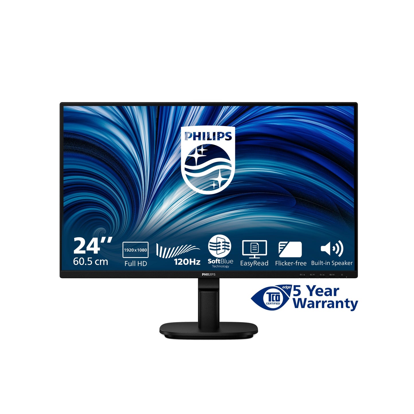 Philips 24B2N2200 - 2000 Series - LED - 24" - 60,5 cm - Monitor