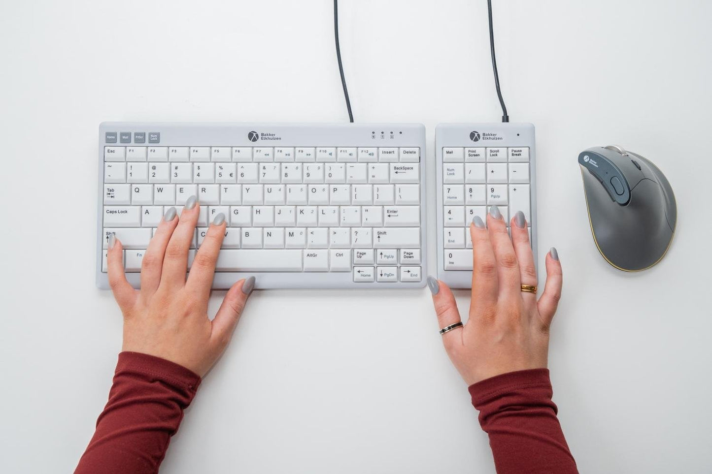 Bakker UltraBoard 955 V2 Numeric Keypad - USB Typ C - Tastatur