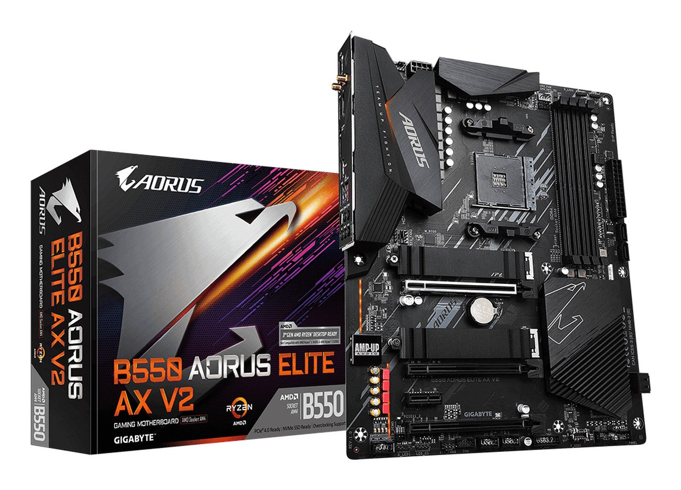 Gigabyte B550 AORUS ELITE AX - 1.0 - Mainboard