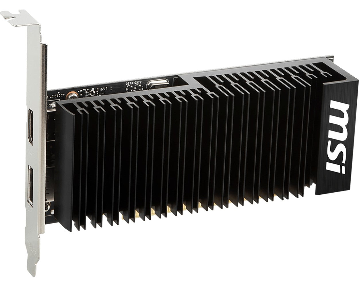 MSI GeForce GT 1030 2GHD4 LP OC - VGA - PCI - E x16 - Grafikkarte