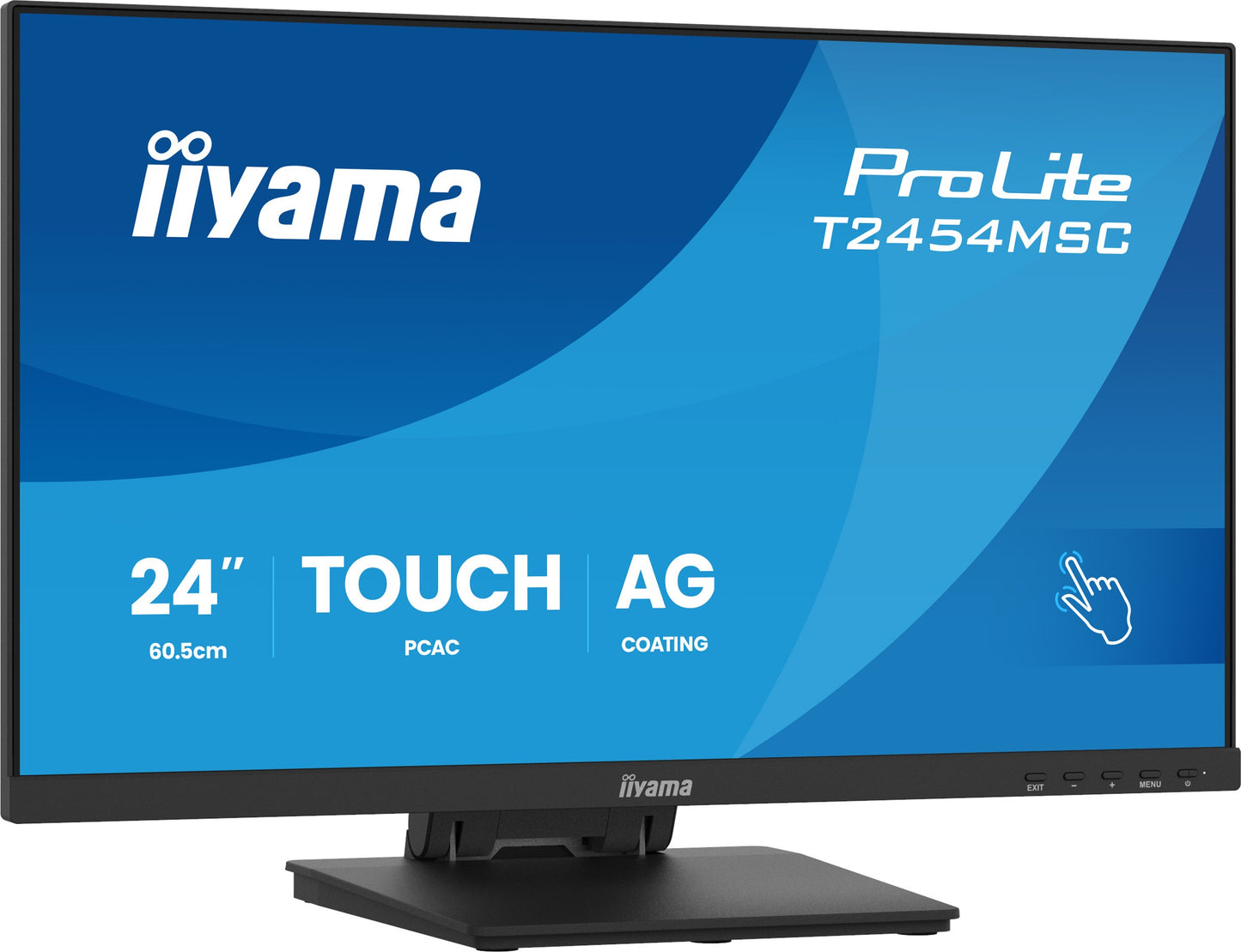 Iiyama TFT T2454MSC PCAP 24''//HDMI/DP/2xUSB/Touch - 60,5 cm - Monitor
