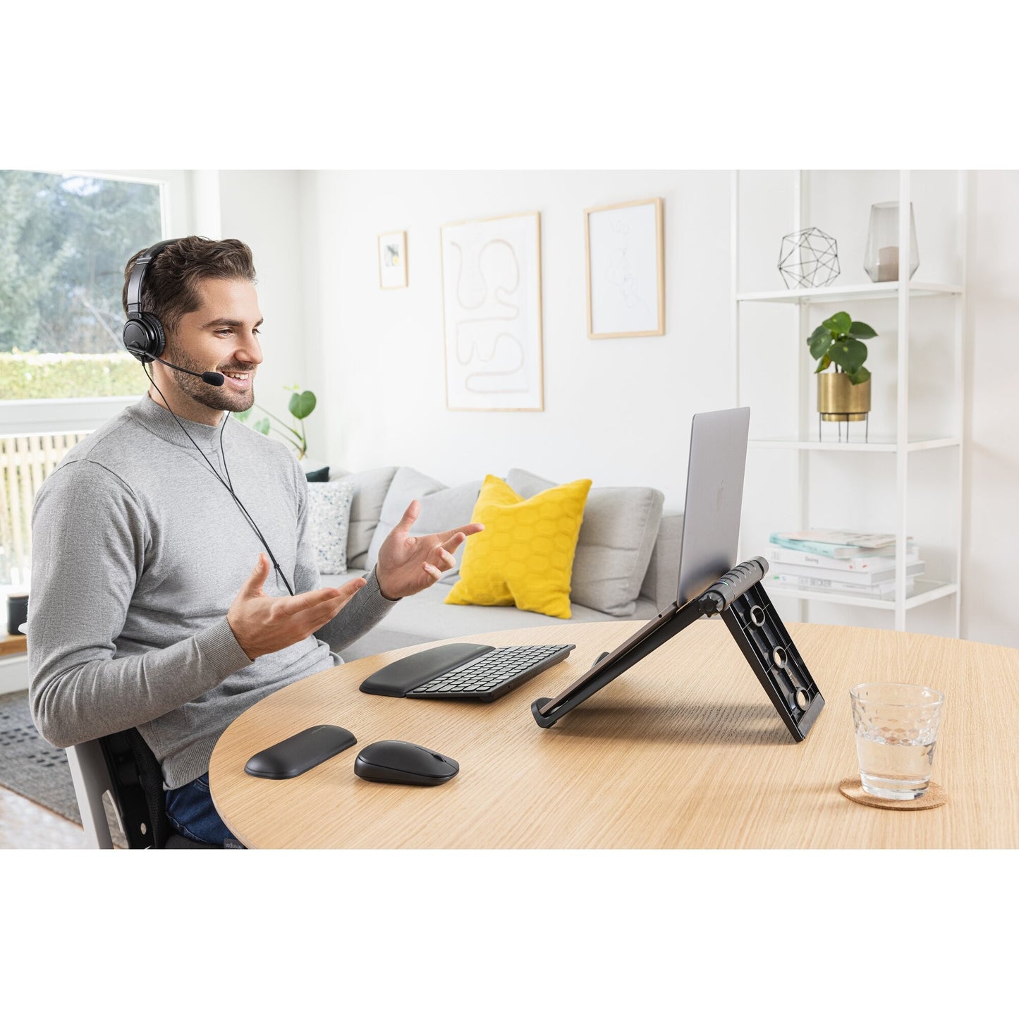Kensington Classic USB - C Headset mit Mikrofon - Kabelgebunden - Anrufe/Musik - Schwarz - Kopfhörer