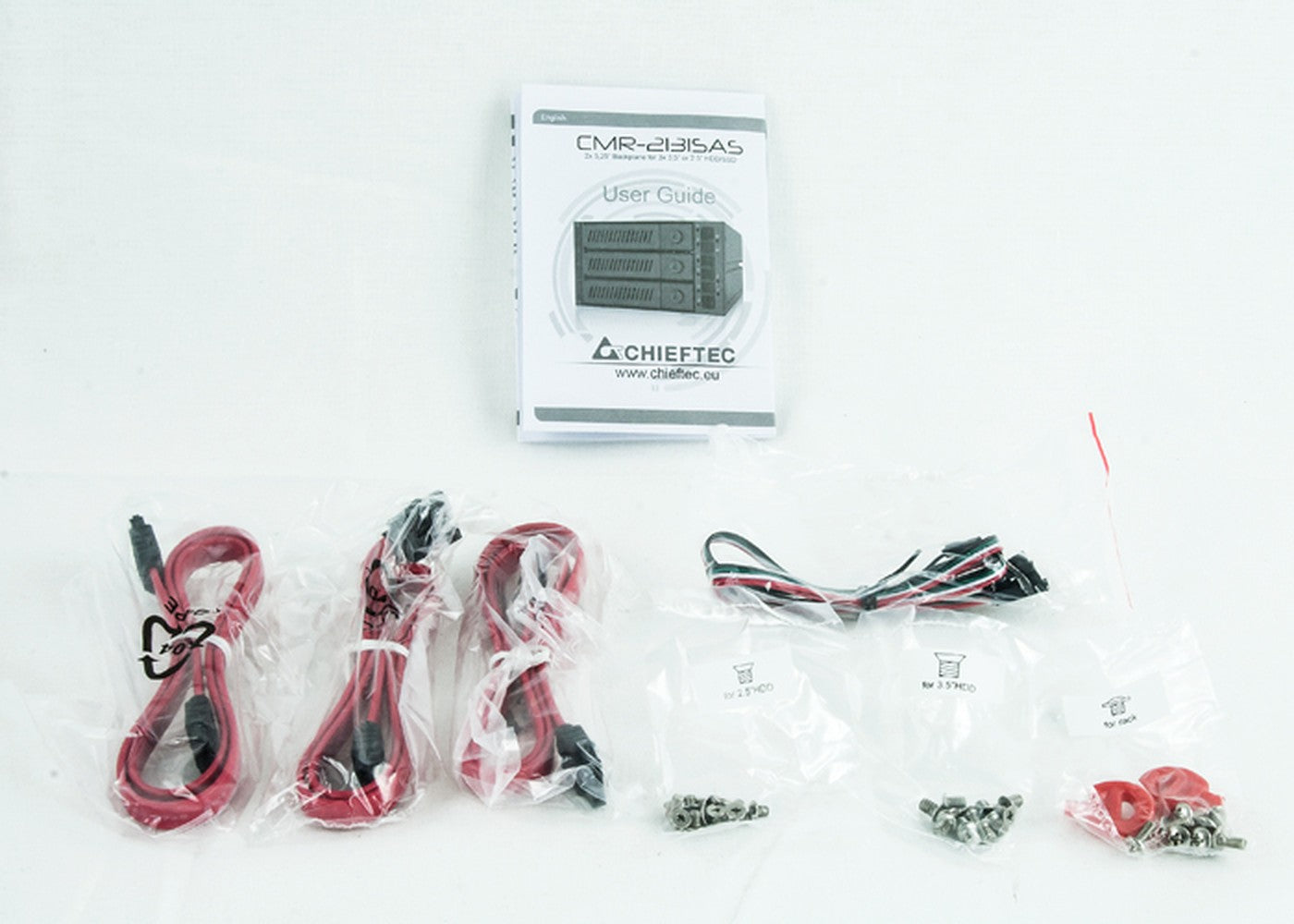 Chieftec CMR - 3141SAS - Schwarz - SECC - 1 Lüfter - 8 cm - 12 Gbit/s - 146 mm - Gehäuse