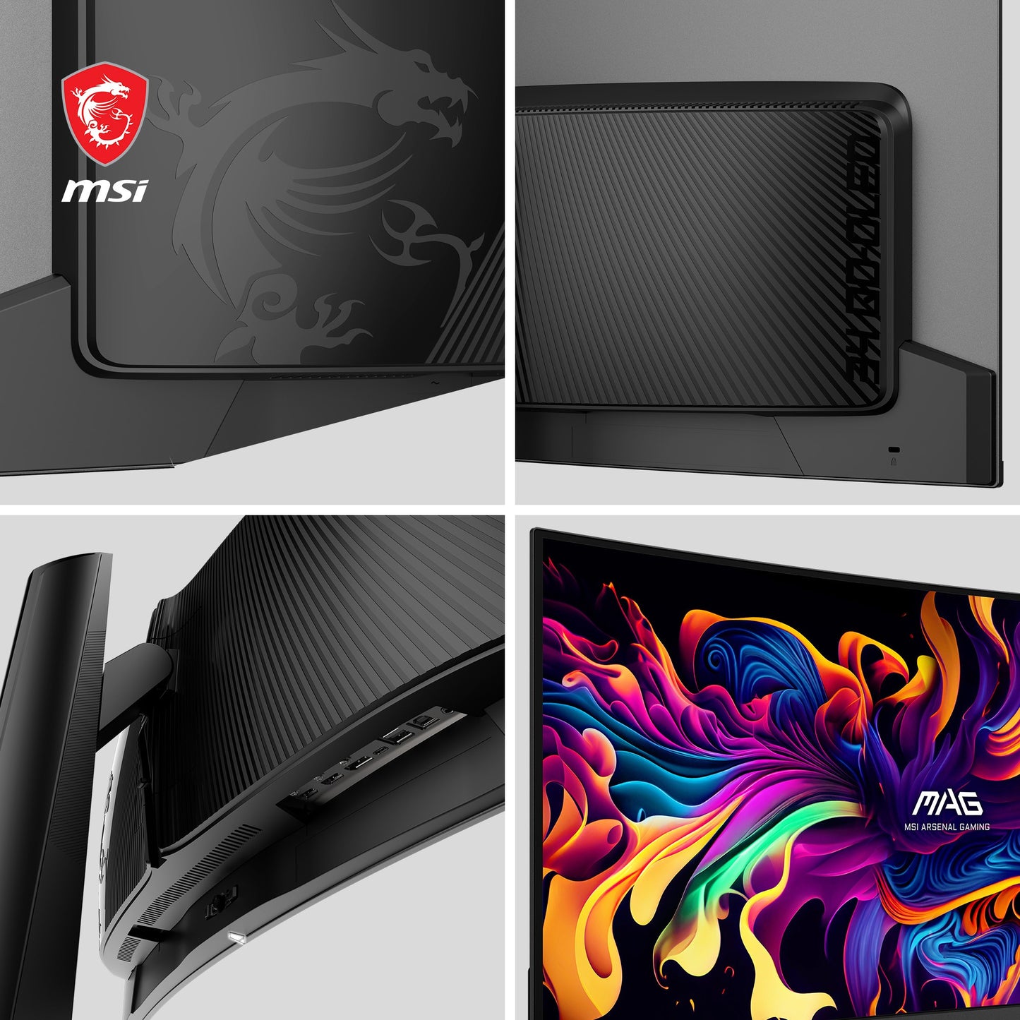 MSI Mag 341Cqpde Qd - Oled - Oled - Gaming - gebogen - 34" 34" - 86,4 cm - Monitor