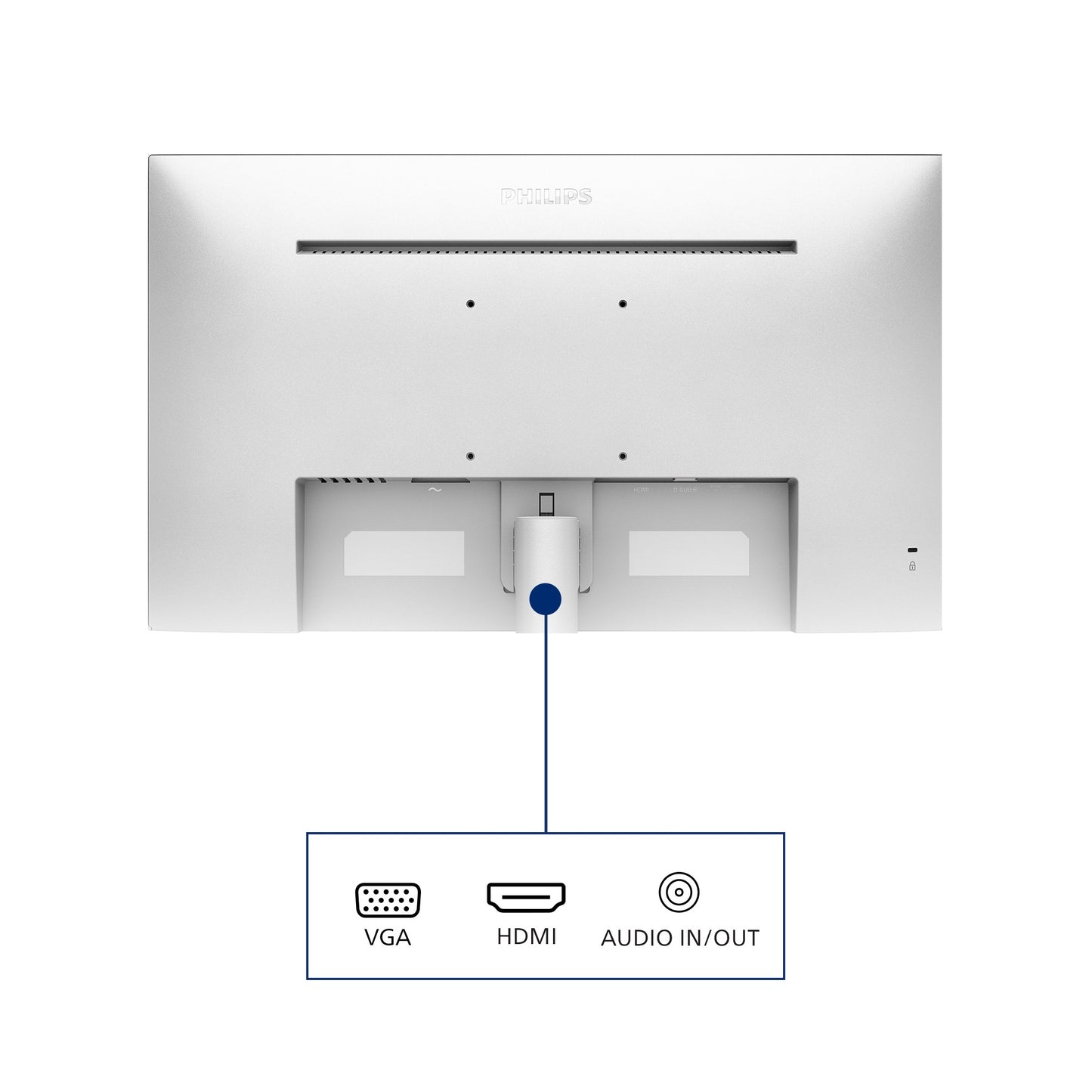 Philips V Line 271V8AW/00 - 68,6 cm (27") - 1920 x 1080 Pixel - Full HD - LCD - 4 ms - Weiß - Monitor