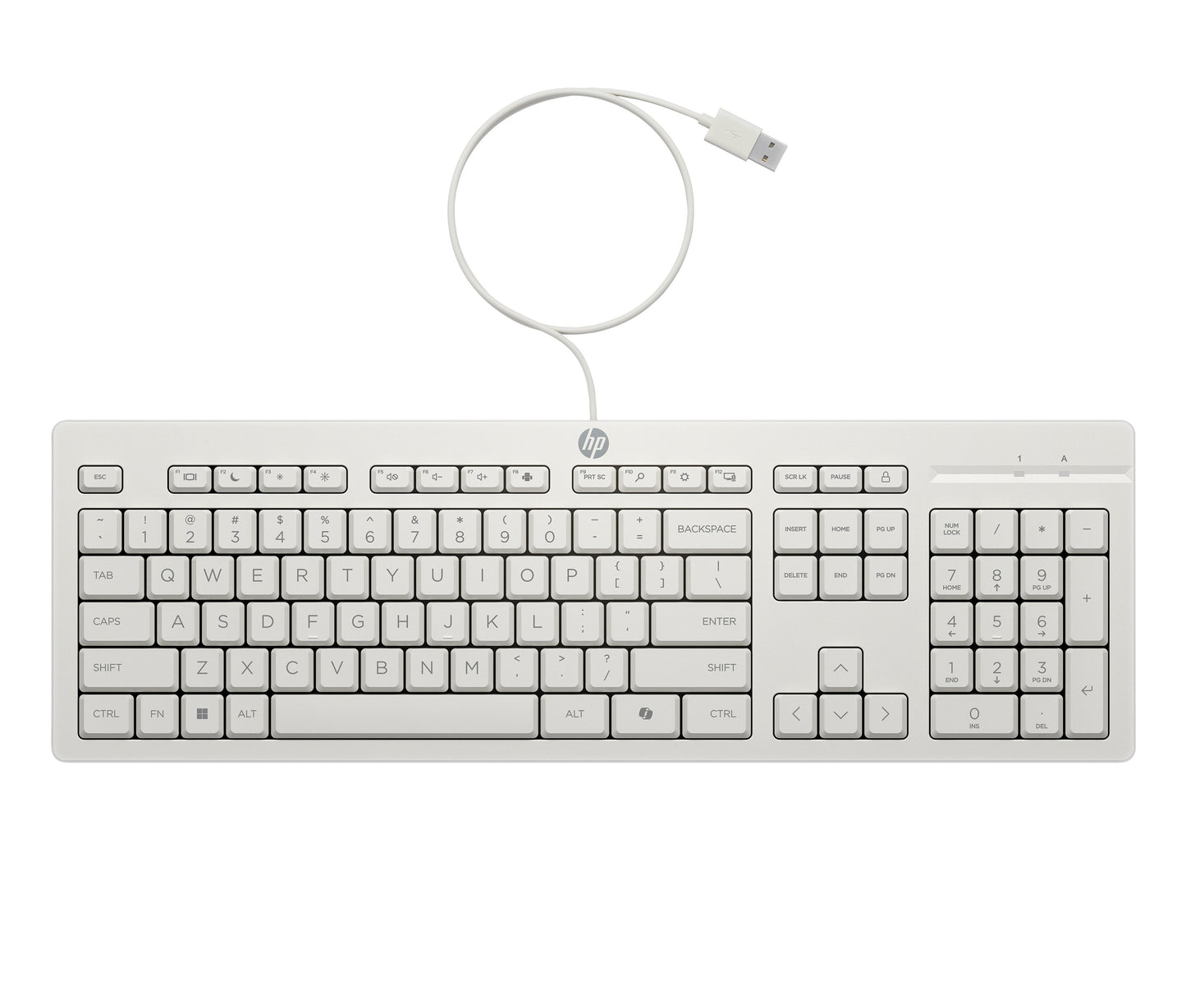 HP 225 Maus und Tastatur kabelgebunde - QWERTZ - Tastatur
