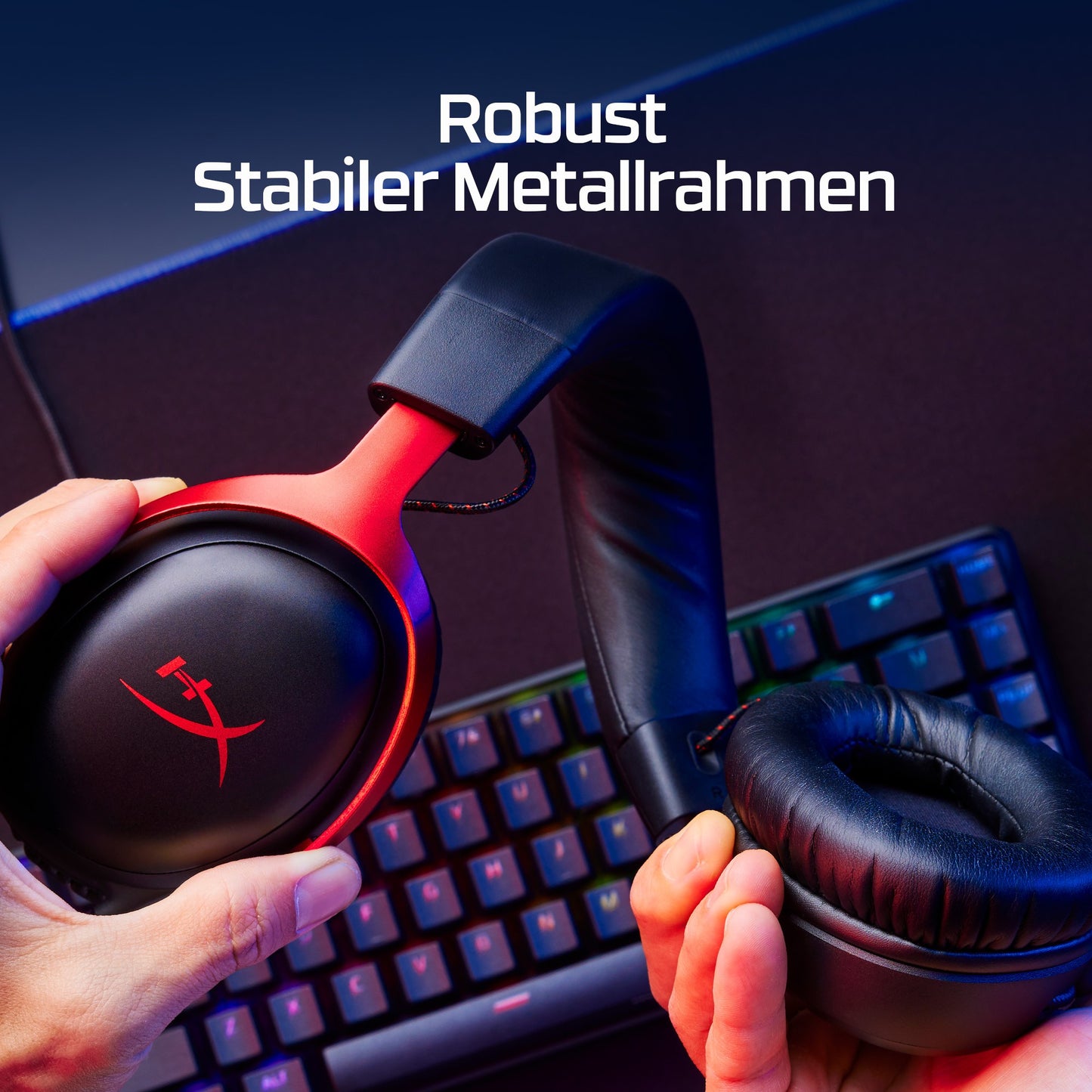 HyperX Cloud III – Gaming (schwarz) - Kabelgebunden - Gaming - 10 - 21000 Hz - 308 g - Kopfhörer - Schwarz - Headset