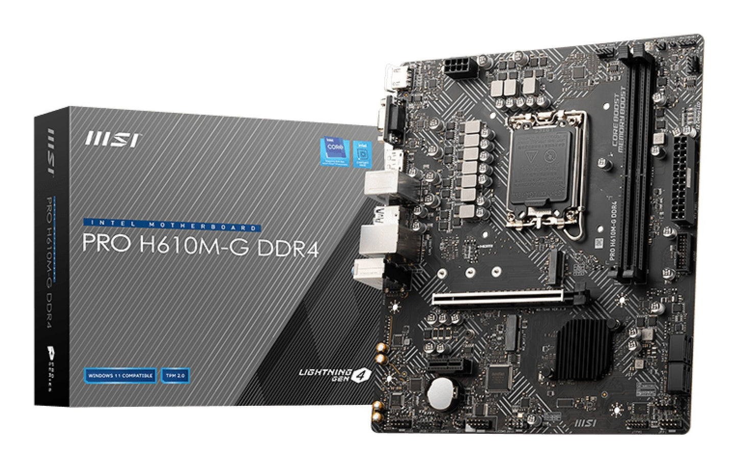 MSI PRO H610M - G DDR4 - mATX - Mainboard
