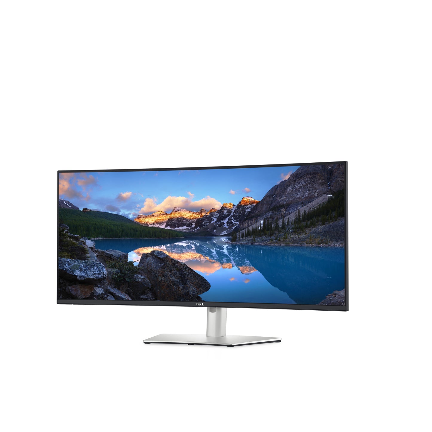 Dell UltraSharp U3824DW - 95,2 cm (37.5") - 3840 x 1600 Pixel - Wide Quad HD+ - LCD - 8 ms - Schwarz - Silber - Monitor
