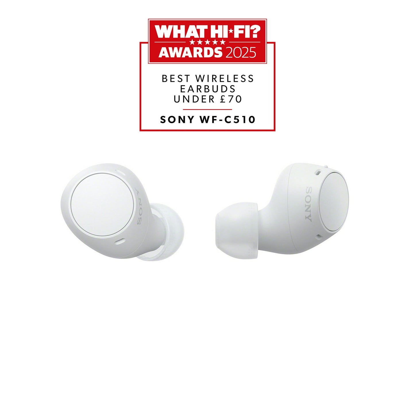 Sony WF - C 510 weiß In - Ear Kopfh?rer - Stereo - Stereo - Mikrofon