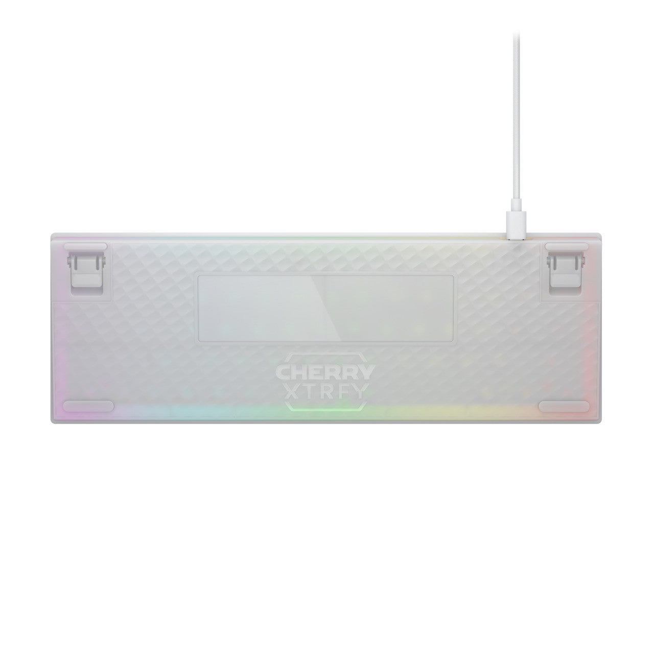 Cherry Xtrfy TAS K5V2 Corded DE - Layout weiß MX Red - QWERTZ - Tastatur