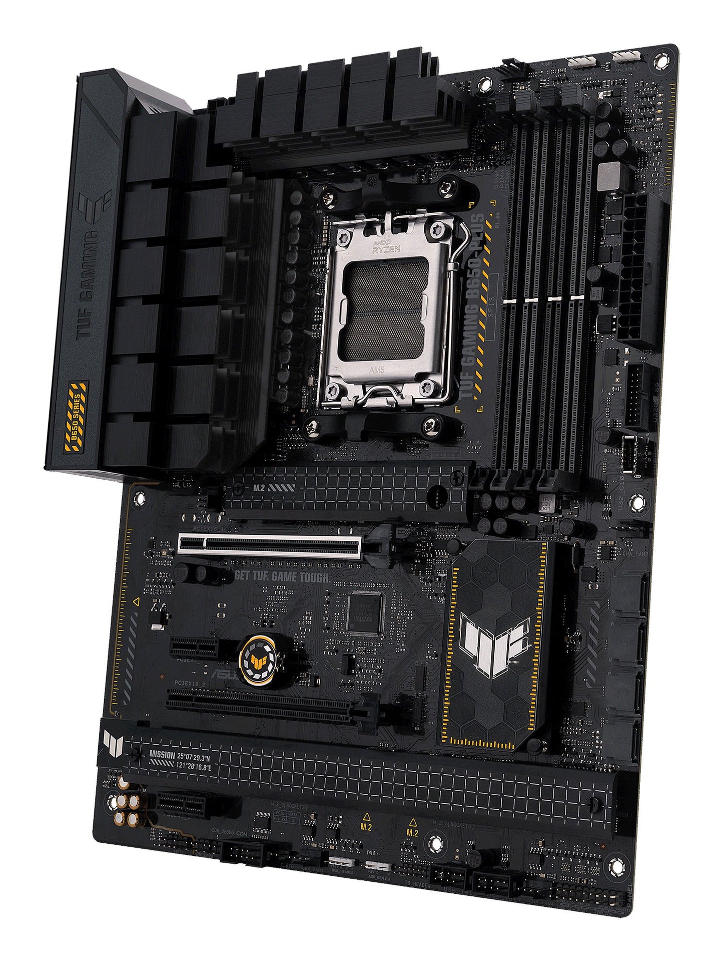 ASUS TUF GAMING B650 - PLUS - AMD - Sockel AM5 - AMD Ryzen 7000 Series - Sockel AM5 - DDR5 - SDRAM - 128 GB - Mainboard