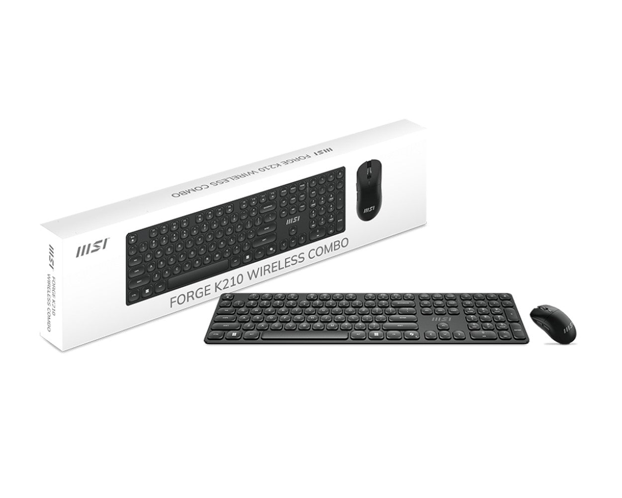 MSI Forge K - 210 Keyboard - Maus Combo wireless - Tastatur