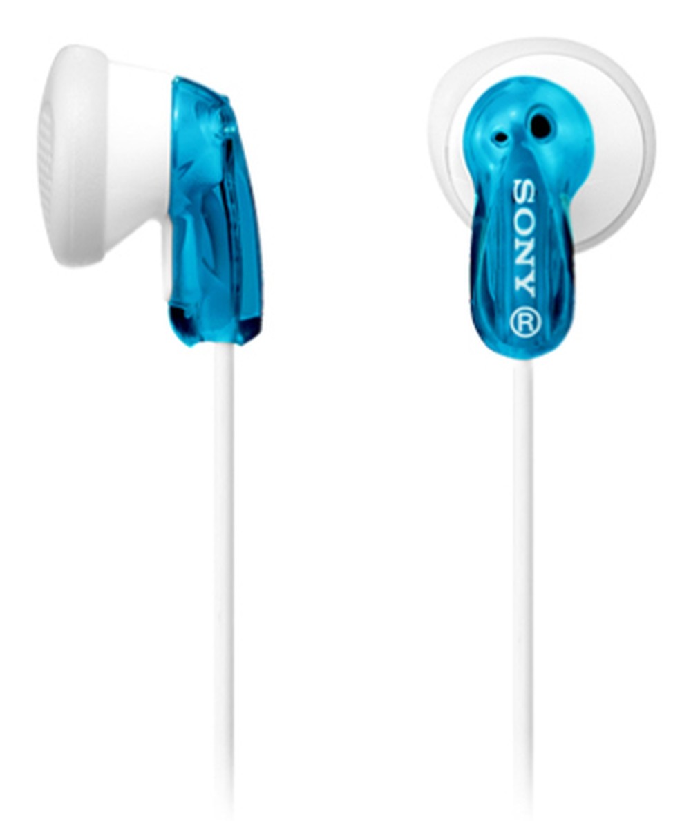 Sony MDR - E9LP - Kabelgebunden - 18 - 22000 Hz - Musik - 6 g - Blau - Weiß - Kopfhörer