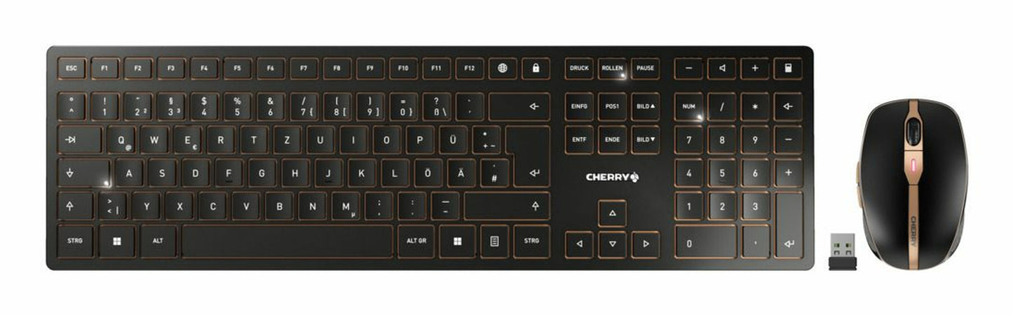 Cherry DW 9100 SLIM - und - Maus - Set - Tastatur