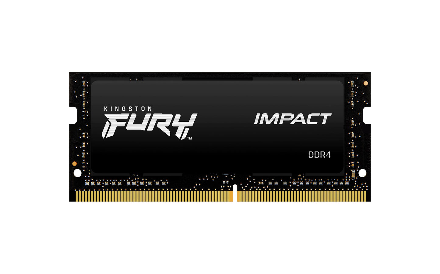 Kingston FURY 32GB 3200MT/s DDR4 CL20 SODIMM Impact - 32 GB - 1 x 32 GB - DDR4 - 260 - pin SO - DIMM - Schwarz - Arbeitsspeicher