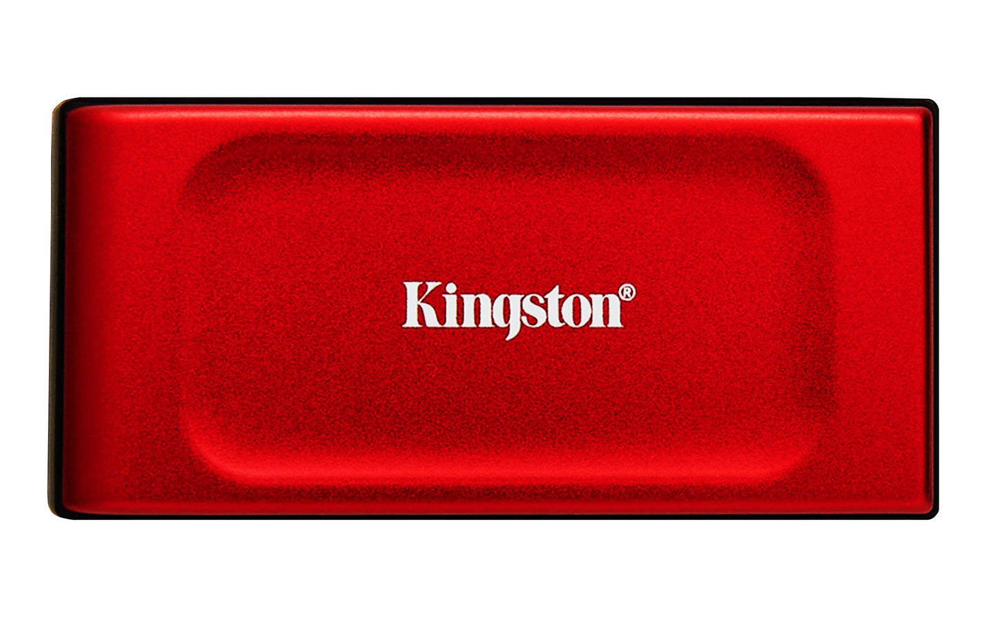 Kingston XS1000 - 2 TB - esterno (portatile) - USB 3.2 Gen 2 (USB - C connettore) - rosso - KINGSTON XS1000R - 2TB - SSD