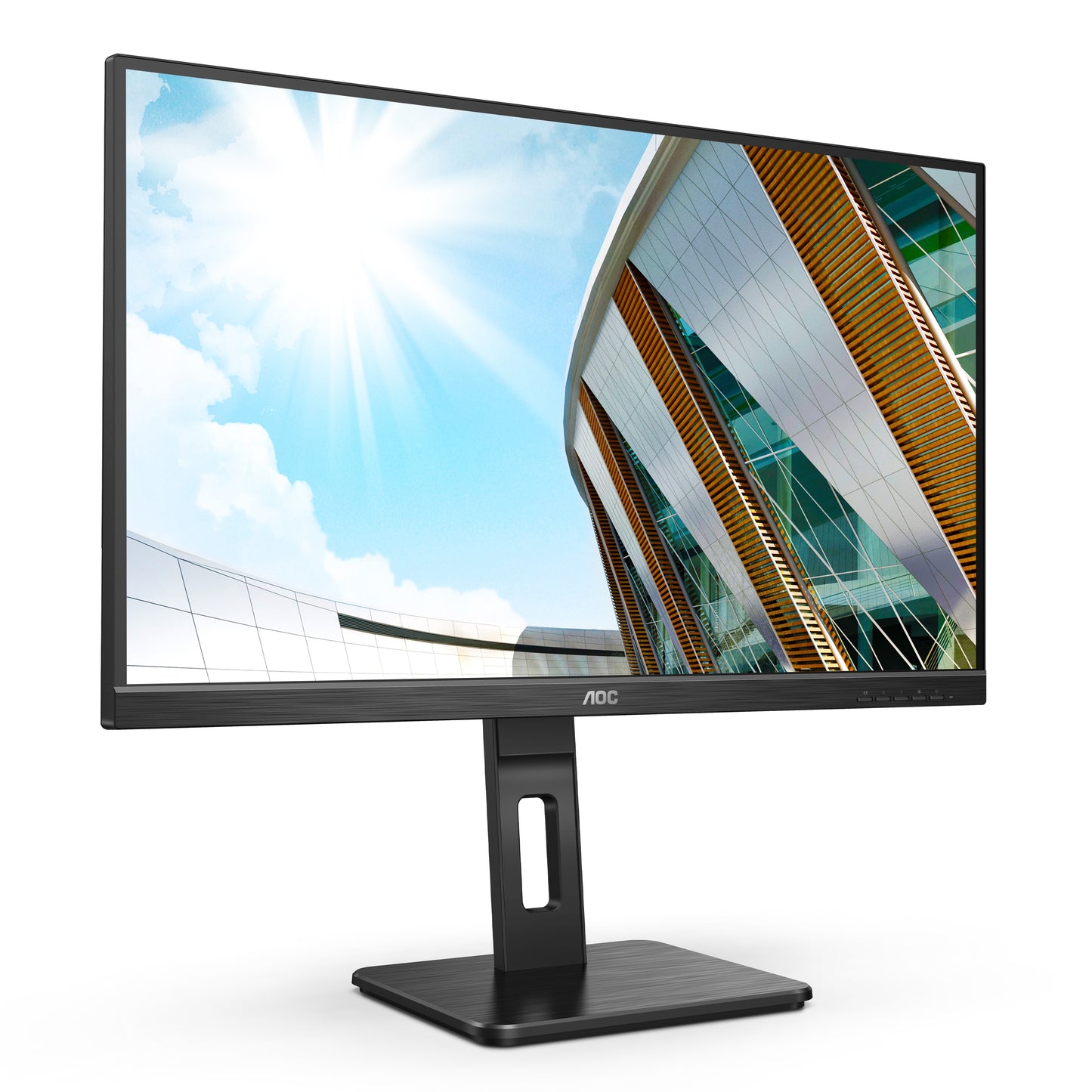 AOC P2 27P2Q - 68,6 cm (27") - 1920 x 1080 Pixel - Full HD - LED - 4 ms - Schwarz - Monitor