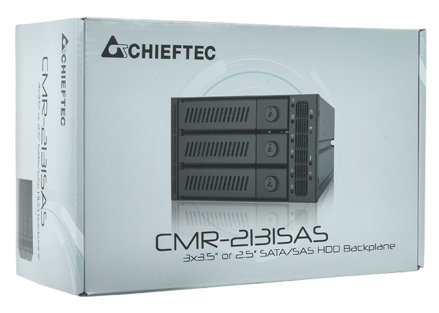 Chieftec CMR - 3141SAS - Schwarz - SECC - 1 Lüfter - 8 cm - 12 Gbit/s - 146 mm - Gehäuse