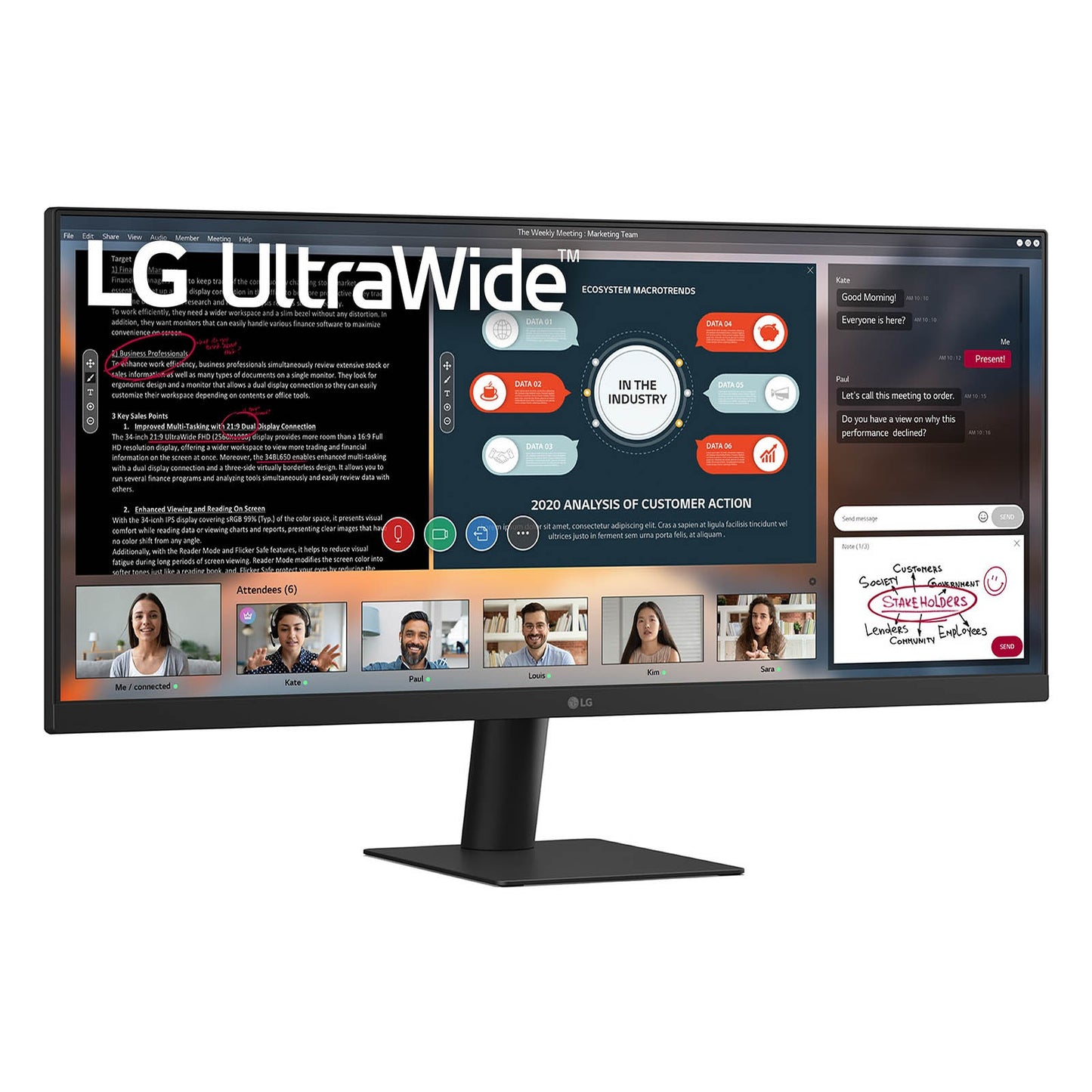LG Monitor 29U511A - B 29U511AB 29U511A - B.AEU - 73,7 cm - Monitor
