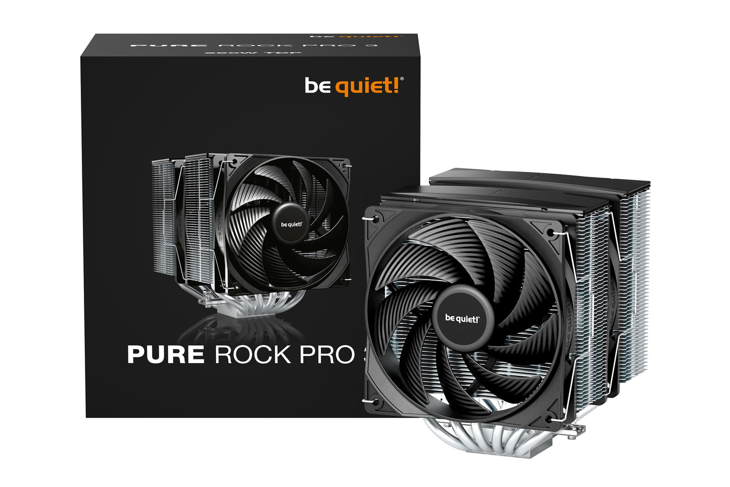 Be Quiet! CPU Pure Rock Pro 3 - CPU - 34,8 dB - Kühler