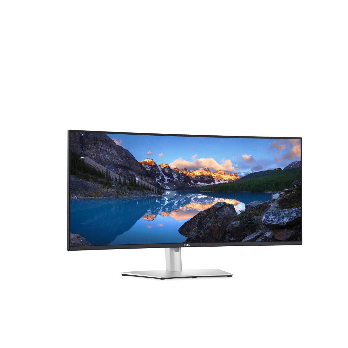 Dell UltraSharp U3824DW - 95,2 cm (37.5") - 3840 x 1600 Pixel - Wide Quad HD+ - LCD - 8 ms - Schwarz - Silber - Monitor