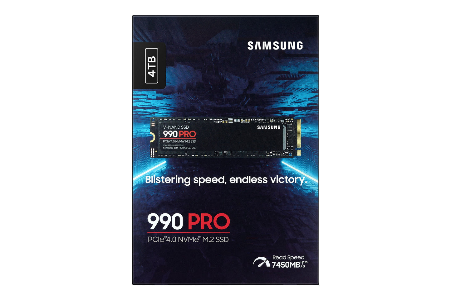 Samsung 990 PRO - 4 TB - M.2 - 7450 MB/s - SSD