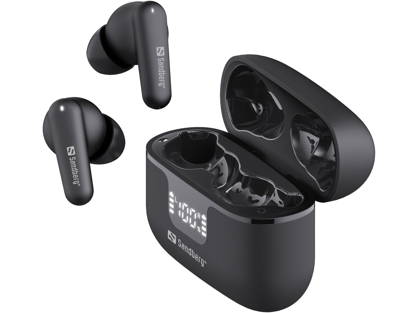 SANDBERG Wireless Earbuds ANC+ENC - 20 KHz - Kopfhörer