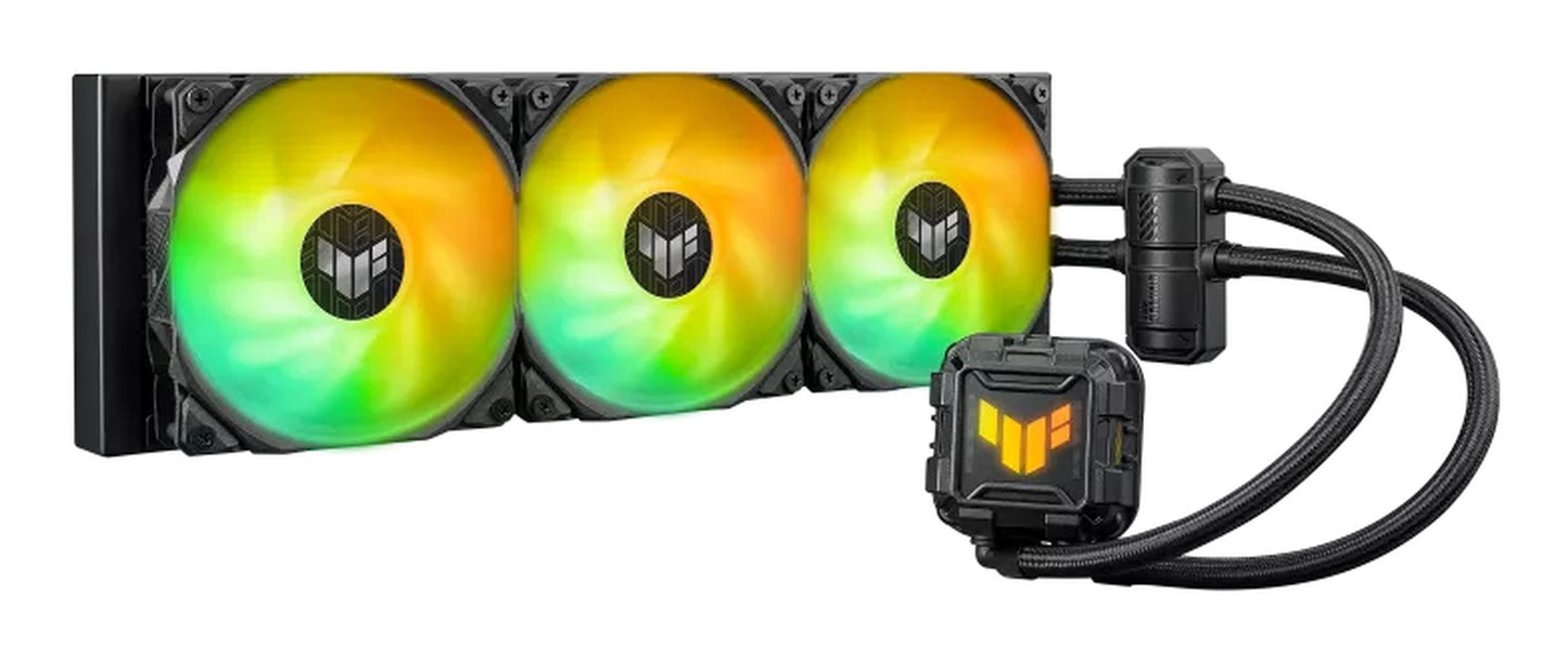 ASUS TUF GAMING LC II 360 ARGB - Flüssigkeitskühlung - 12 cm - 800 RPM - 2000 RPM - 113,8 m³/h - Schwarz - Kühler