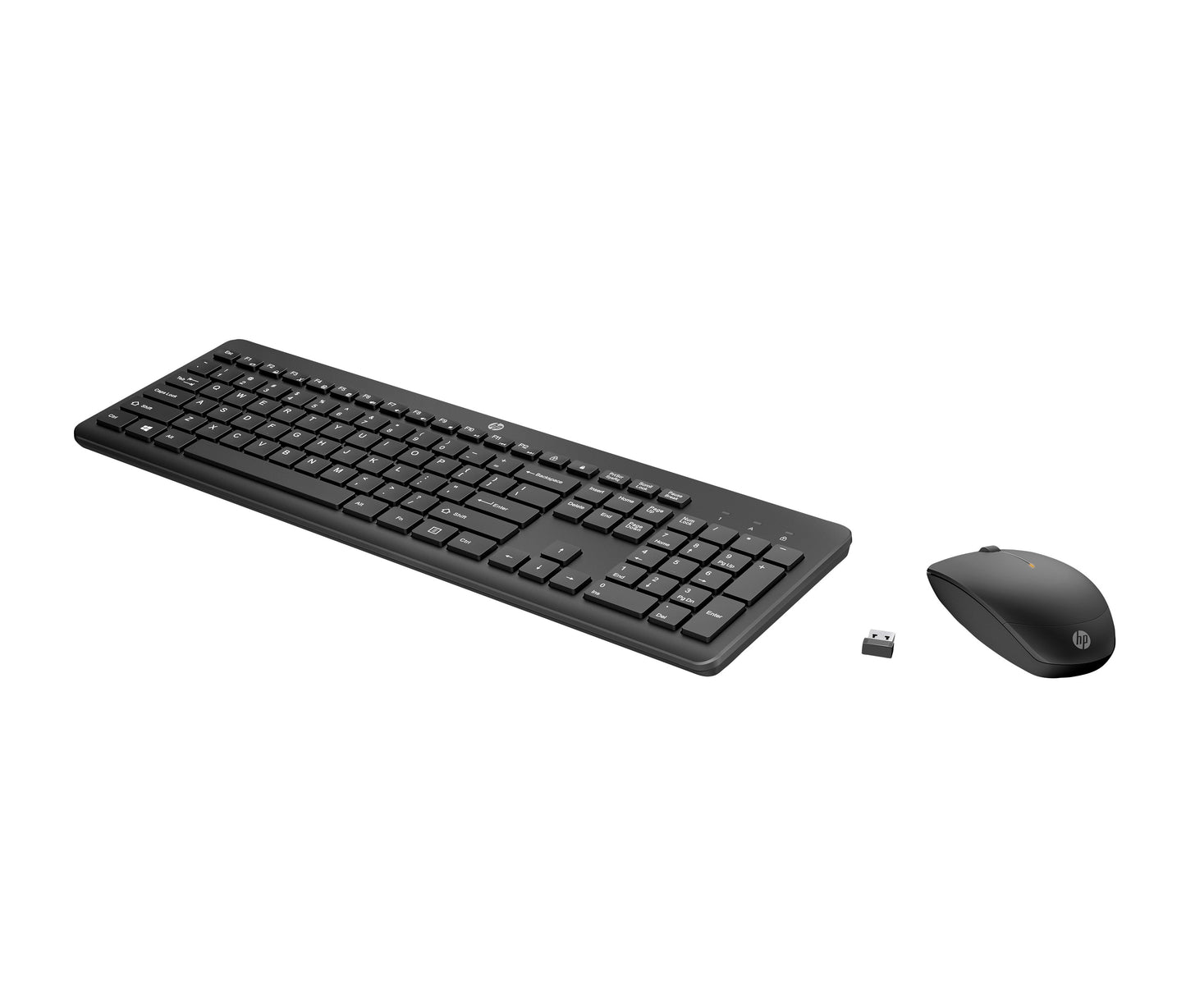 HP 230 Wireless Tastatur Maus Set - 1.600 dpi - Tastatur
