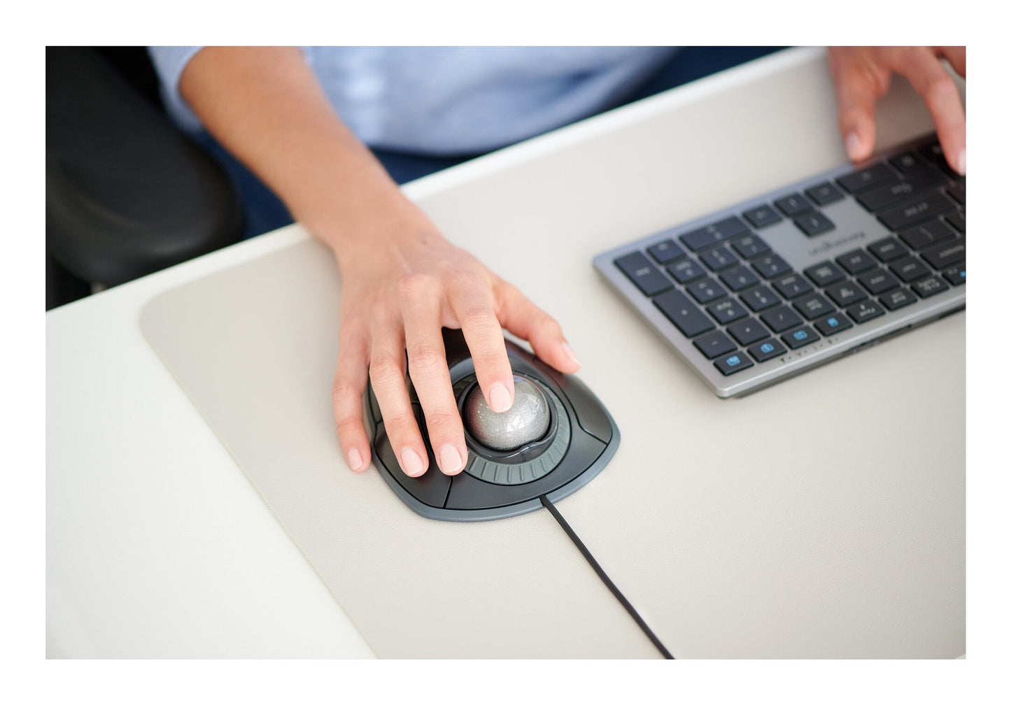 Kensington KB535 EQ Rechargeable Multi - Device Keybo - QWERTY - Tastatur