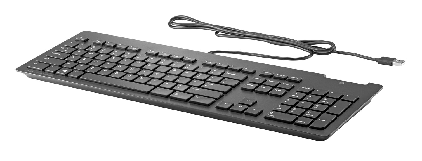 HP Bus Slim v2 Smart Card Usb Keyboard - QWERTY - Tastatur