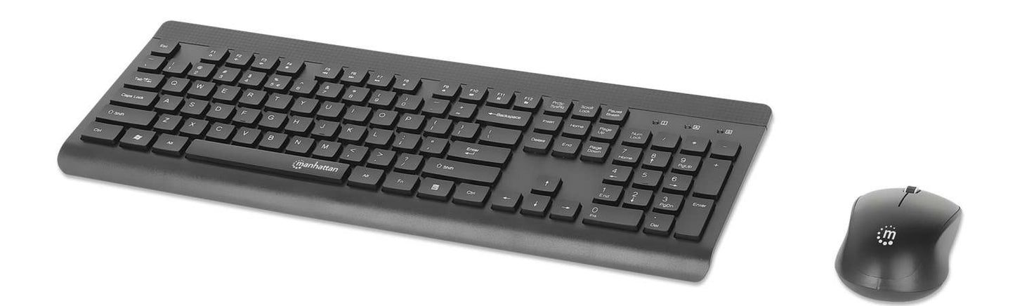 Manhattan Funk - Maus - Set MWK7350 schwarz - 1.200 dpi - Tastatur