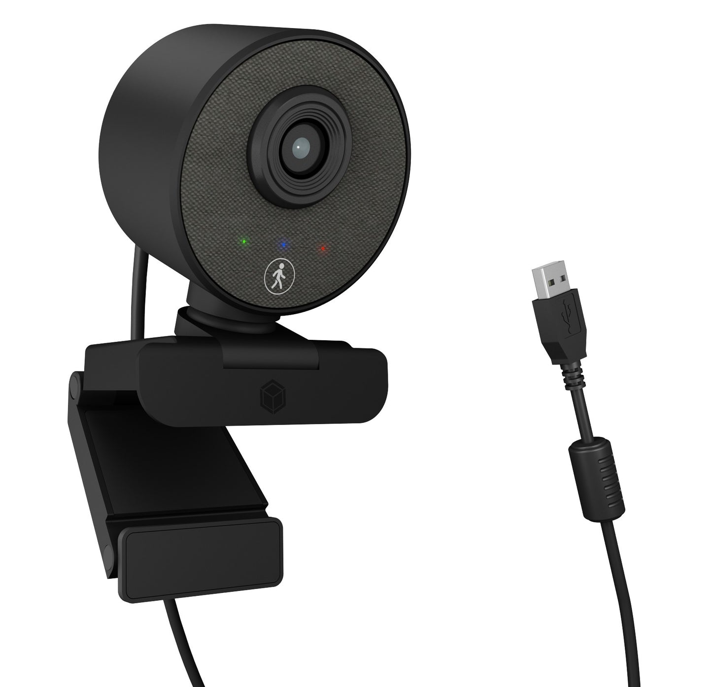ICY BOX IB - CAM501 - HD - 1920 x 1080 Pixel - Full HD - 30 fps - H.264 - MJPG - 3.6 - 3.6 mm - USB 2.0 - Webcam