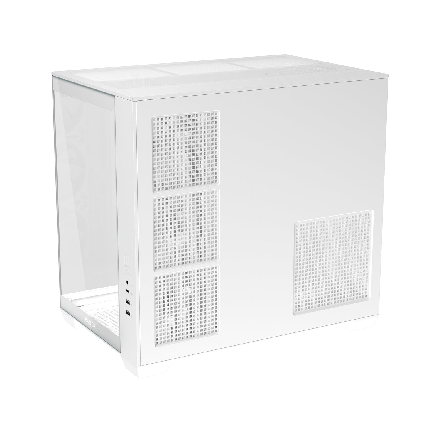 ASUS A32 PLUS TG ARGB ATX Midi - Tower Gaming Gehäuse Weiß - ATX - Gehäuse