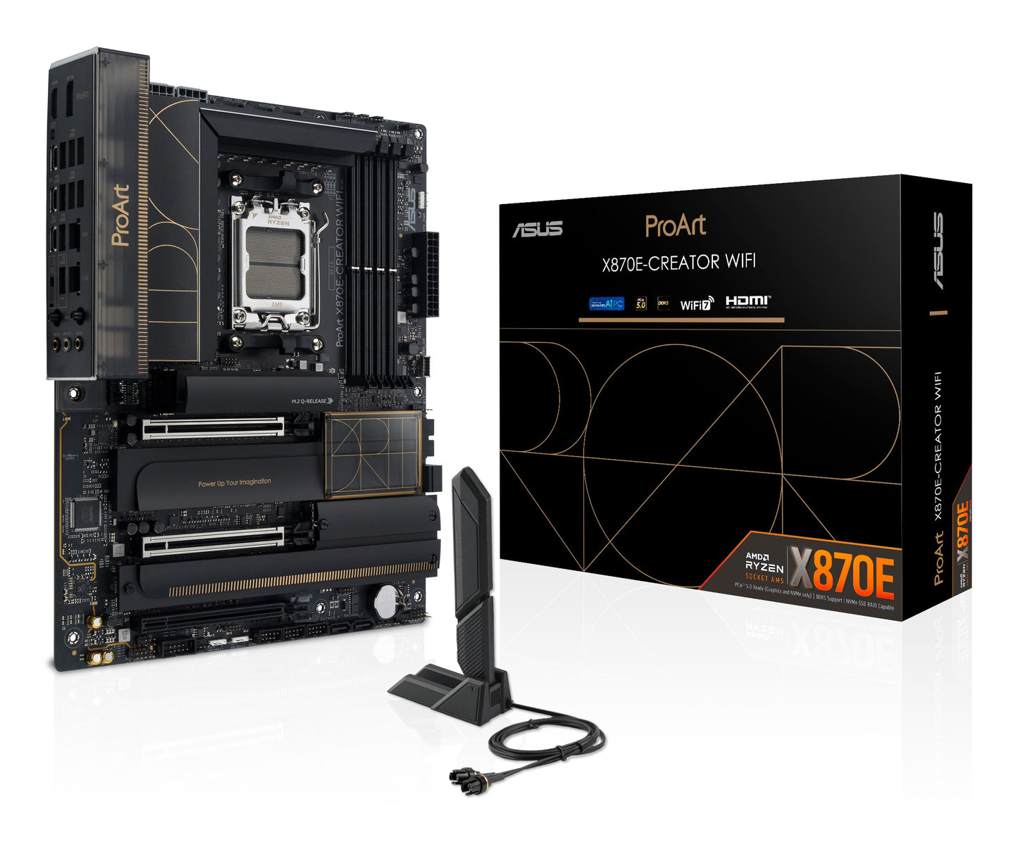 ASUS Proart X870E - Creator Wifi| X870E Am5 - AMD Sockel AM5 (Ryzen Zen4) - Mainboard