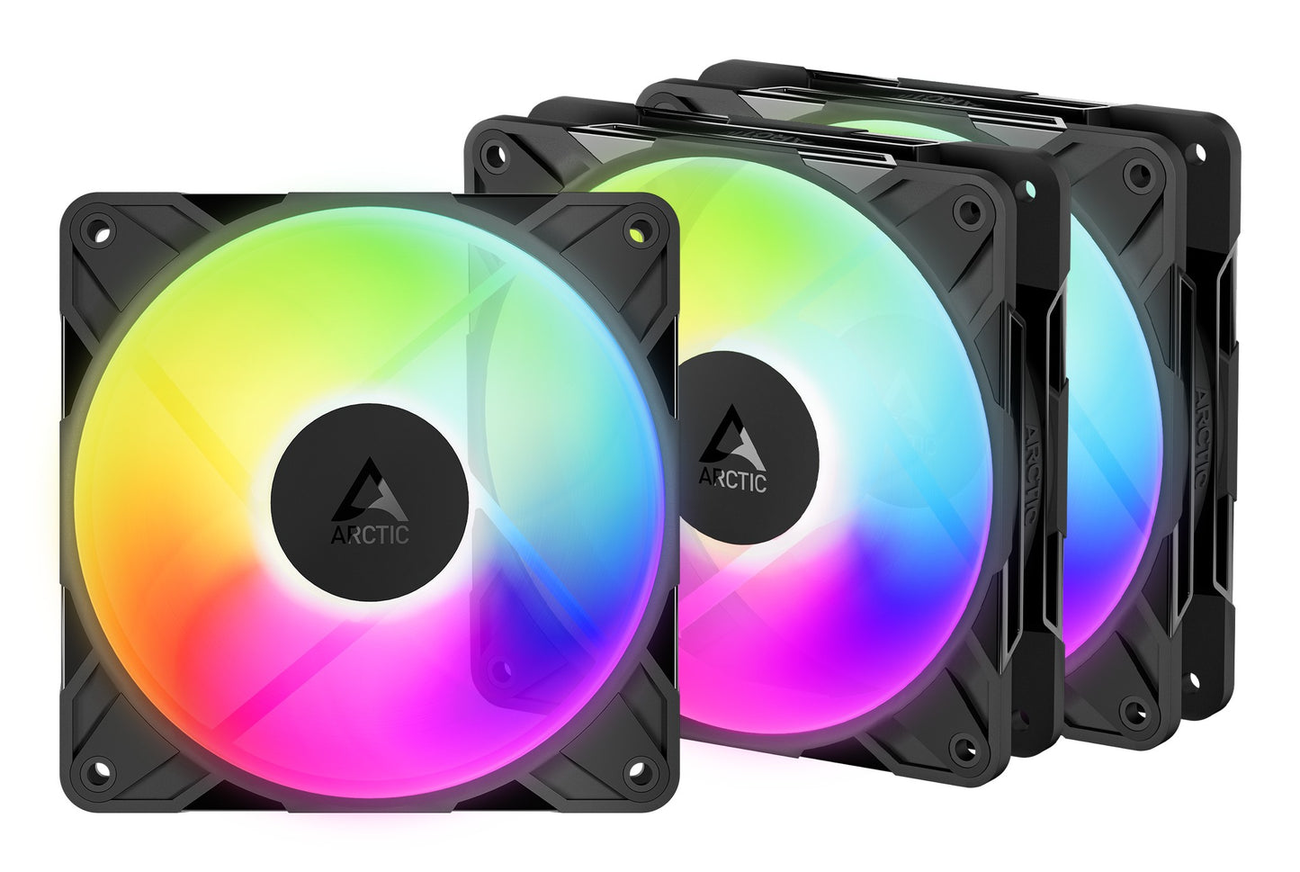 Arctic P12 Pro Reverse Gehäuseluefter A - Rgb 120mm 3er - Pack - Gehäuse - 25 dB - Kühler