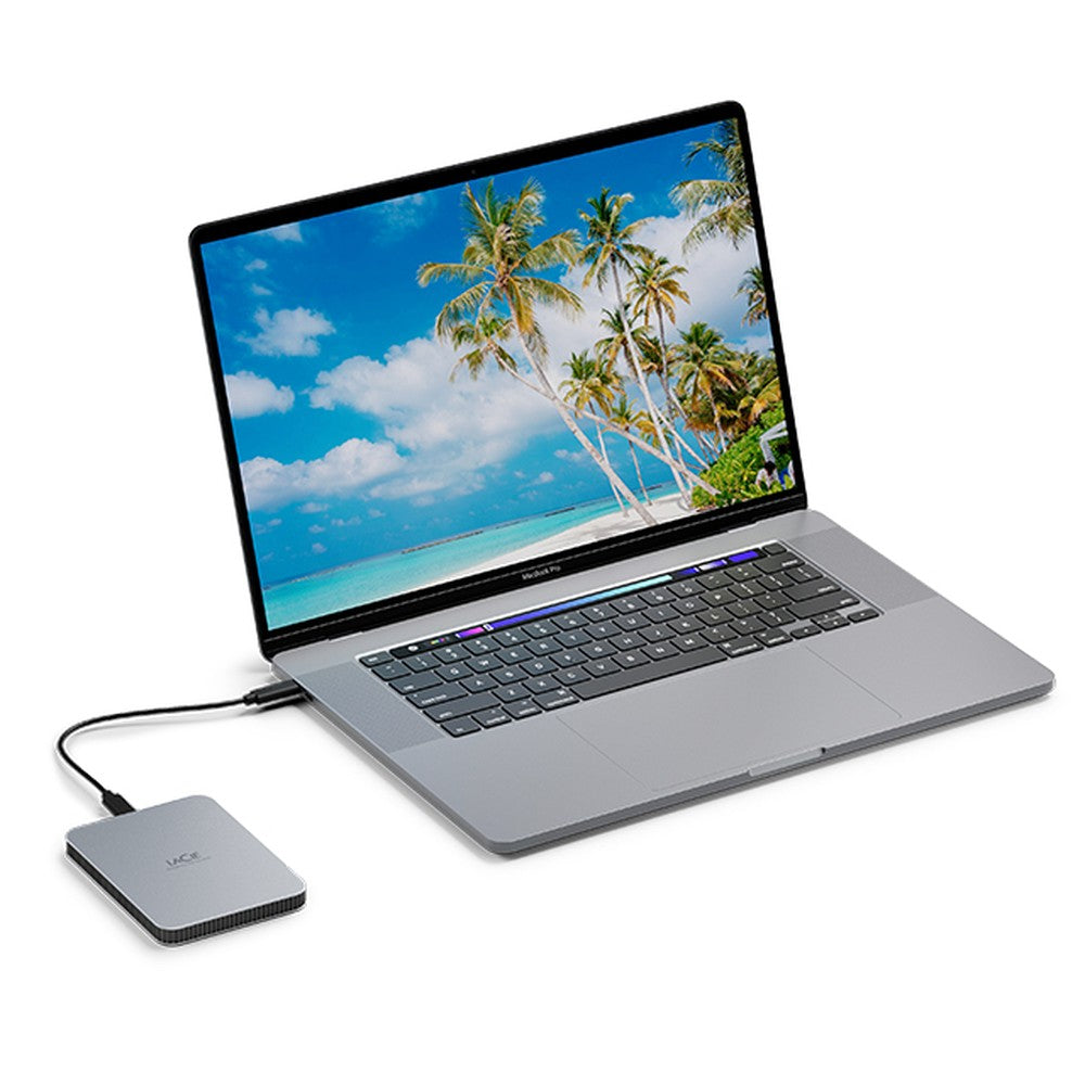 LaCie Mobile Drive (2022) - 2 TB - 2.5" - 3.2 Gen 1 (3.1 Gen 1) - Silber - Festplatte