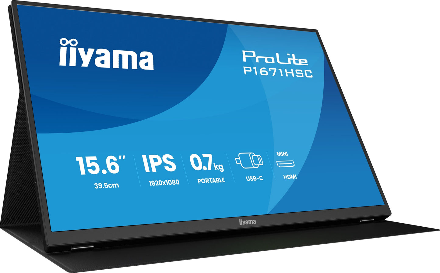Iiyama P1671HSC - B1 Portable 15.6 - 39,6 cm - Monitor