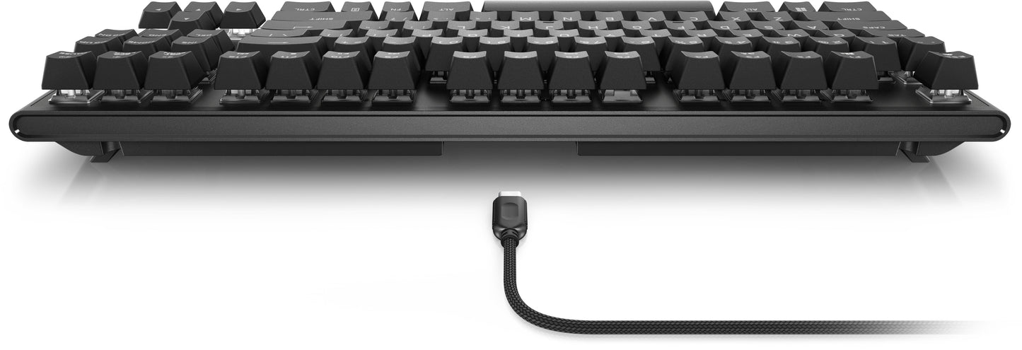 Dell Alienware AW420K - Tenkeyless (80 - 87 %) - USB - Mechanischer Switch - RGB - LED - Schwarz - Tastatur
